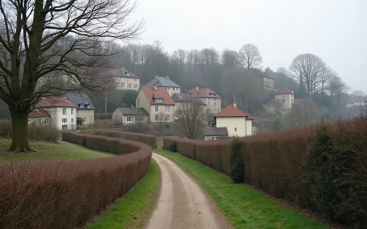 Fleury-sur-Orne, commune couverte à Caen