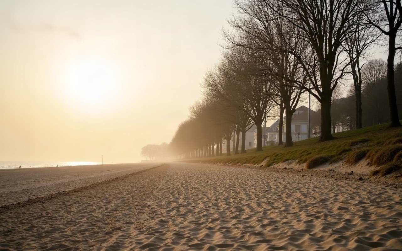 Ouistreham, commune couverte à Caen